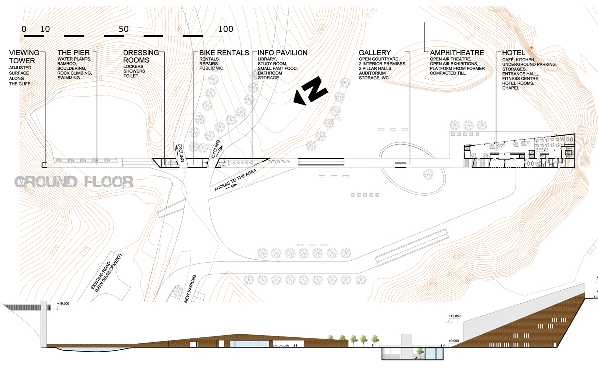 ONE LINE - quarries Marianka